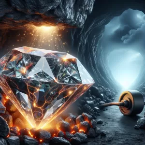 When you face adversity, remember that diamonds are created under pressure.