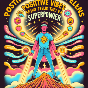 Positive vibes are not just feelings, they're your superpower.