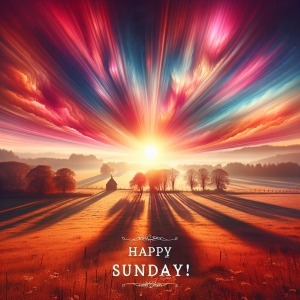 Embrace the new beginnings of this beautiful Sunday morning with a positive attitude and a heart full of gratitude. Let today be a reminder that each sunrise brings countless opportunities for growth, joy, and love. Happy Sunday!
