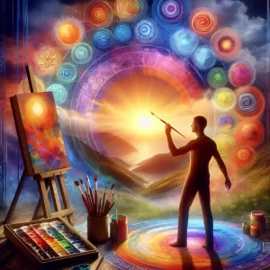 Creativity is not the finding of a thing, but the making something out of it after it is found. Embrace the colors of your soul and paint your journey on the canvas of life.