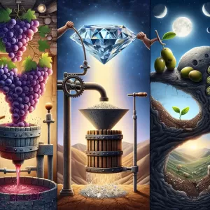 Always keep this in mind: Grapes must be crushed to create wine. Diamonds are formed under intense pressure. Olives are pressed to release their oil. Seeds grow in the dark. Whenever you feel crushed, pressured, pressed, or in the dark, you're in a powerful phase of transformation. Trust the process.