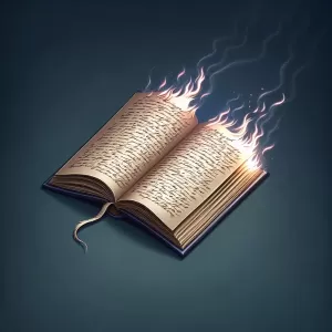 We cannot remove a single page from our life. However, we can easily set fire to the whole book of our life.