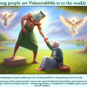 Strong people are vulnerable
than weak.