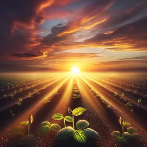 Embrace the light of a new day, for every sunrise holds the promise of beauty and growth within its rays.