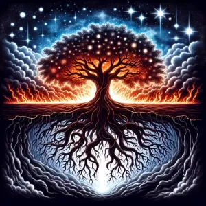 Carl Jung: No tree can reach heaven unless its roots touch hell.