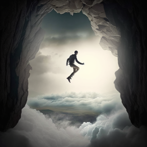 When you stand at the edge of possibility, dare to leap into the world of the unknown.