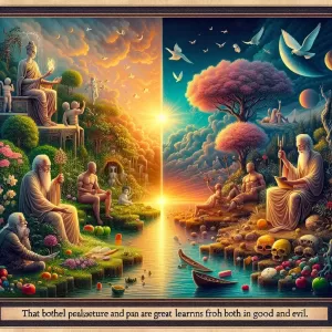 Over time, one realizes that both pleasure and pain are great teachers, and one learns from both good and evil. – Swami Vivekananda