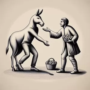 Feeding a donkey is a sin, not a virtue.