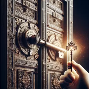 A very little key will open a very heavy door. – Charles Dickens