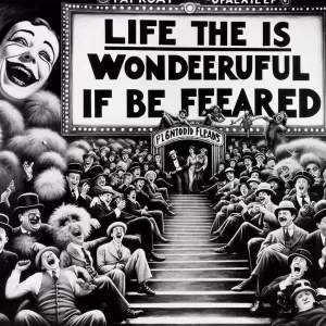 Life can be wonderful if you’re not afraid of it. – Charlie Chaplin