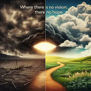 Where there is no vision, there is no hope. – George Washington Carver