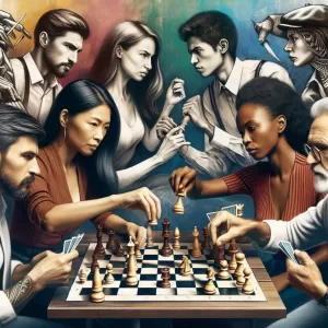 Men are the sport of women, women the intrigue of men.