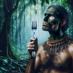 Is it progress if a cannibal uses a fork?