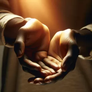 The hand that gives is never empty.
