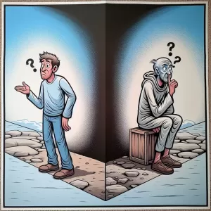 A man who asks is a fool for a minute; a man who never asks is a fool for life.
