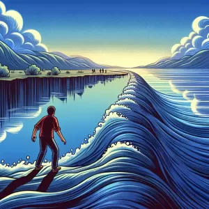 You drown not by falling into a river, but by staying submerged in it.- Sufi