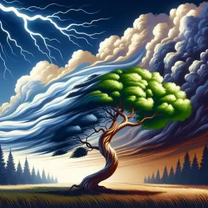 The tree that bends in the storm does not break.