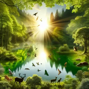 Enlarge When you realize nothing is lacking, the whole world belongs to you.