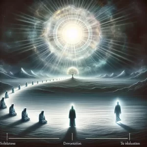 The closer you come to God, the more alone you are. - Sufi