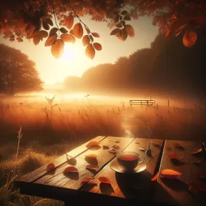 Even the quiet moments of today hold the whispered promises of tomorrow's beauty.