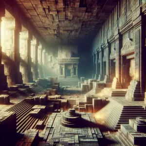 The most sacred truths resound in ruins