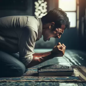 The louder the man prays, the more silence God sends.