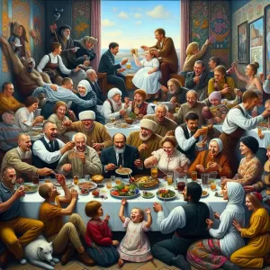 Russian Irony: The happiest people are usually not paying attention.