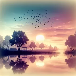 Embrace the quiet of a Sunday morning; it's the universe gifting you a moment to breathe and dream anew.