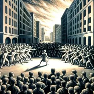 Nietzsche: The individual has always had to struggle to not be overwhelmed by the tribe.