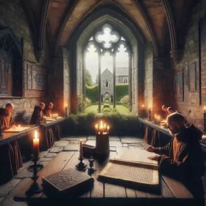 Irish Monastic Wisdom: The soul speaks most when the lips are still.