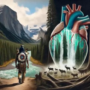 Native American Proverb (Lakota): When a man moves away from nature, his heart becomes hard.