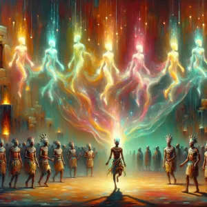 African Shamanic Thought (San People): Dreams walk ahead of the body.