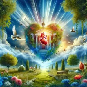 Not all temples have doors - some are hidden in the heart.
