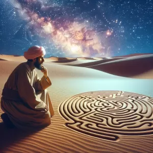 Sufi Thought: You are not lost, you are just deeper than you thought.