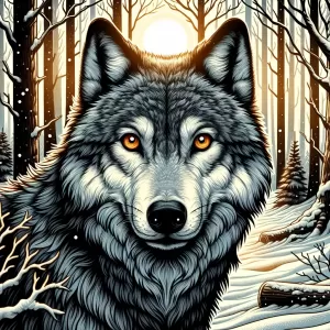 Georgian Saying: The wolf is not evil   it is hungry.