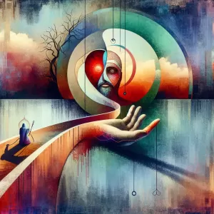 Sufi Thought: The wound that heals too quickly is a lie.