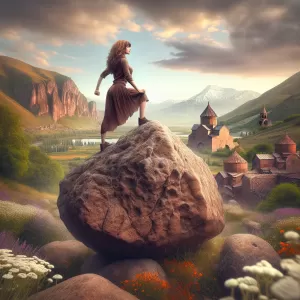 Armenian Insight: The rock that blocks you may be the stone you stand on.