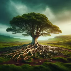 Quote by Celtic Proverb: Celtic Proverb: When the roots are deep, there is no reason to fear the wind.