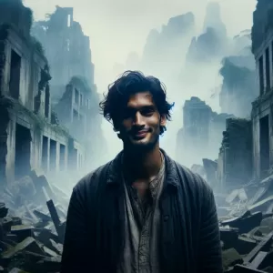 Beware the man who smiles in ruins.