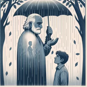 Quote by Giorgi Leonidze: Georgian Saying: The rain that soaked your father will one day find your skin too.