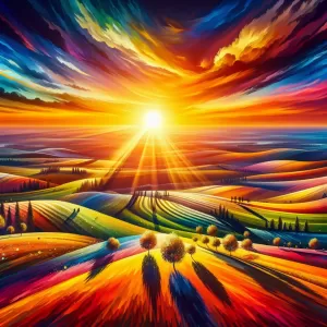 Quote by Pablo Neruda: Even the sun takes its daily bow, appreciating the stage of a beautiful day.
