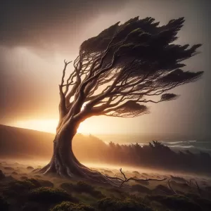 Quote by Louise Erdrich: The tree that cannot bend in the wind will break.