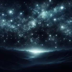Quote by John Green: Stars shine brightest in the darkest nights.