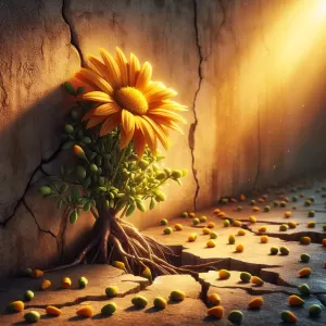 Bloom where you are replanted.