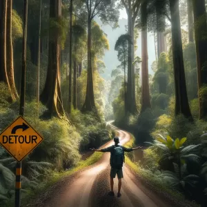 Embrace the detours, for they lead you to where you need to be.