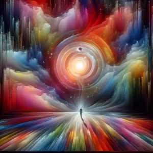 Art is the whisper of the invisible into the visible.
