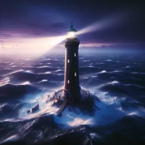 Quote by J.C. Welles: Let your light be a lighthouse, guiding the lost and weary home.