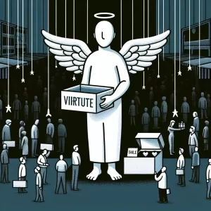 Quote by Paul Valéry: Those who talk of virtue the most are the ones who sold it first.
