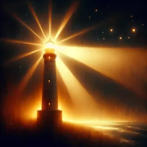 Let your positivity be a lighthouse for those wandering in the dark.