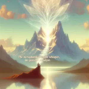 Quote by K. K. Smith: Even the quietest whispers can move mountains.